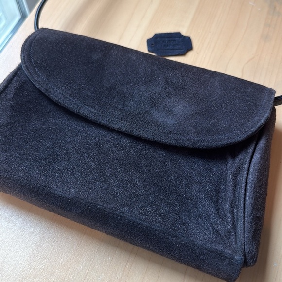BECHAMEL REAL SUEDE PURSE - Picture 2 of 13